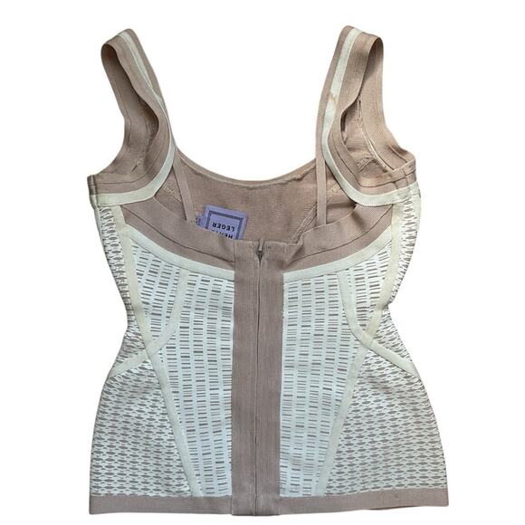 Herve Leger bandage top adobe comb XS - Picture 5 of 7